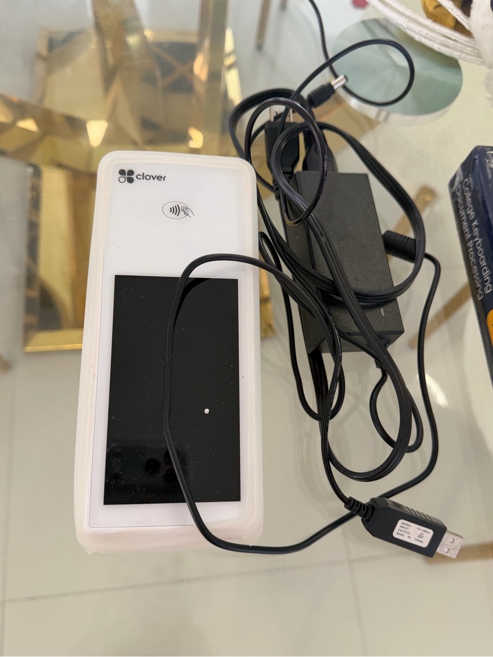 Clover Mobile Card Reader POS Terminal - White